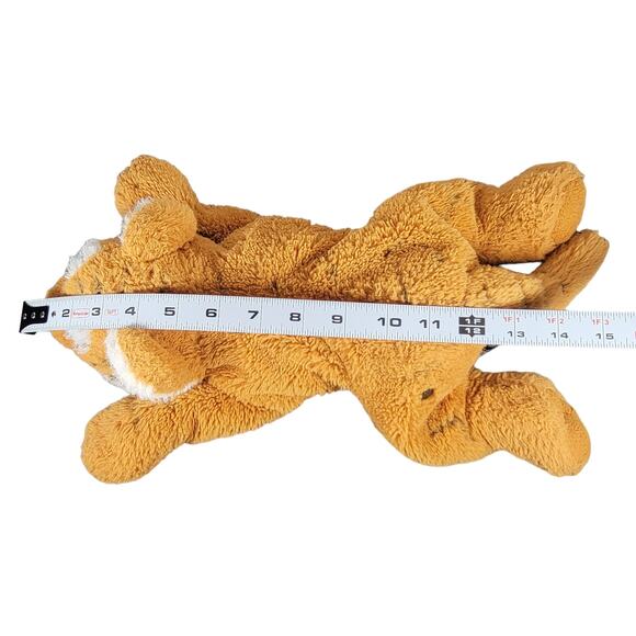 FAO Schwarz 15" Plush Tiger Stuffed Animal Toy Soft Orange White - Picture 4 of 16